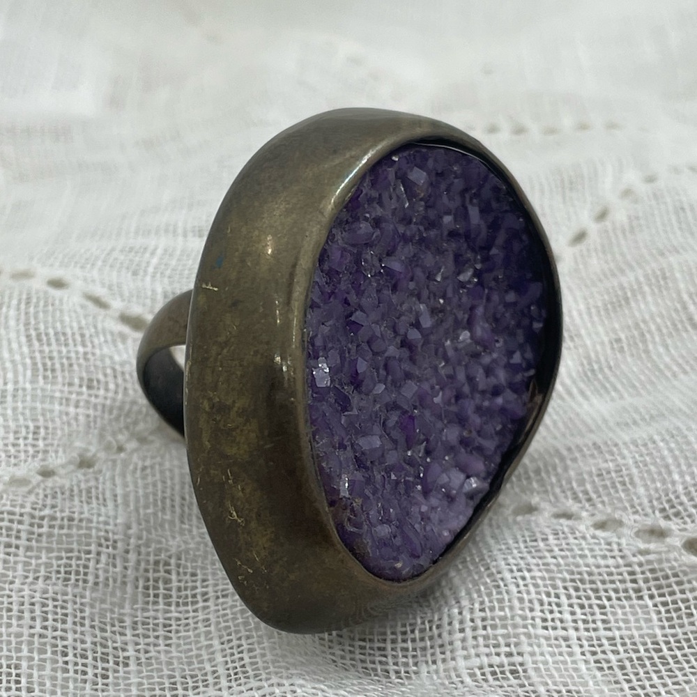 Purple Stone Costume Jewelry